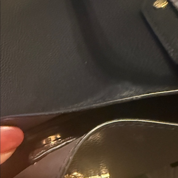 Coach Black Pebbled Leather Tote